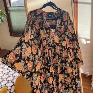 ASOS Long Kimono Style Kaftan Dress Size 2